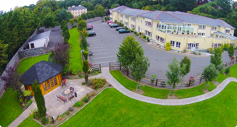 Aerial View of Ryevale Nursing Home